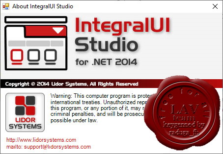 Lidor Systems IntegralUI Studio 2014