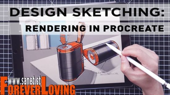 Design Sketching: Develop and Render Product Designs in Procreate