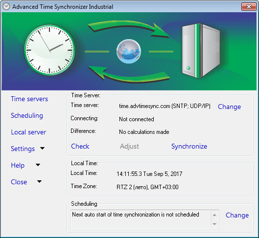 Advanced Time Synchronizer Industrial 4.3 Build 813 Multilingual