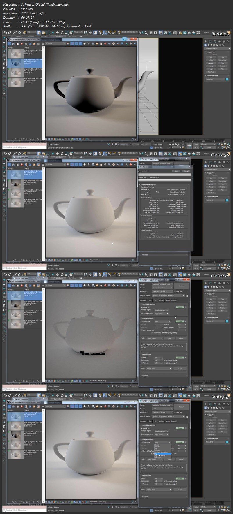 Introduction To Vray in 3ds Max : The Quickest Way (Update 3/2020 )