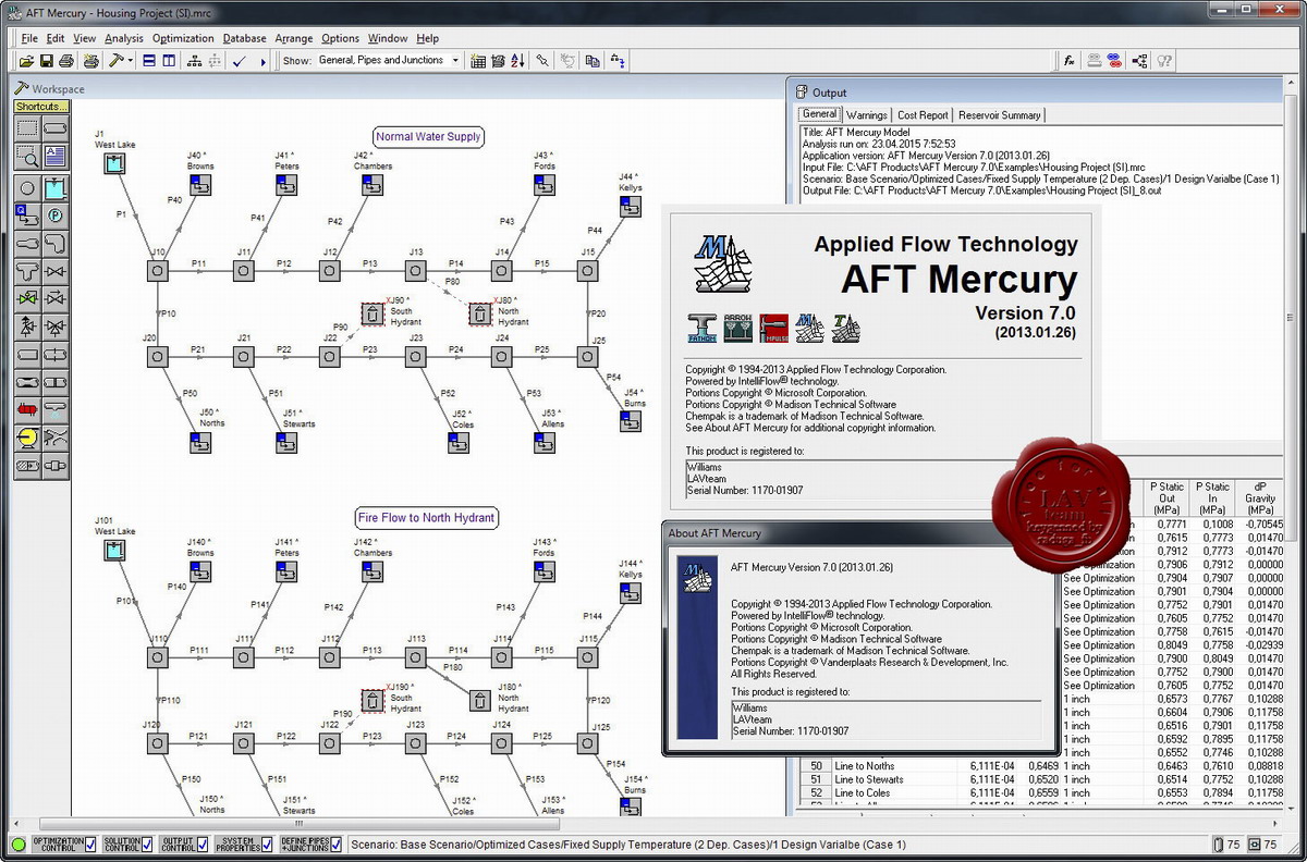 Applied Flow Technology Mercury v7