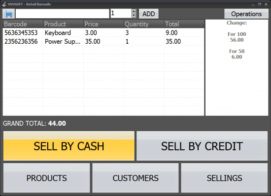 VovSoft Retail Barcode 4.7 Multilingual