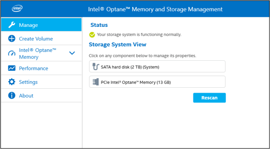 Intel Memory and Storage Tool 1.8