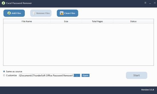 ThunderSoft Excel Password Remover 3.5.8