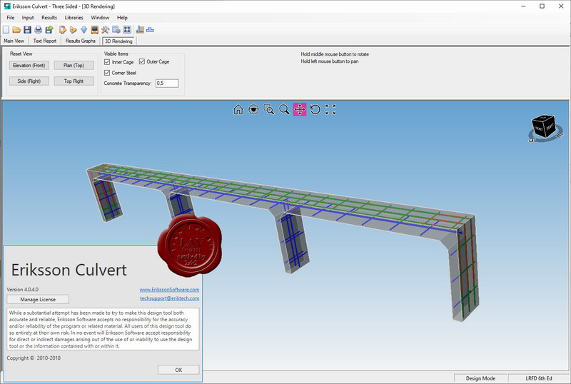 Eriksson Technologies Culvert v4.0.4