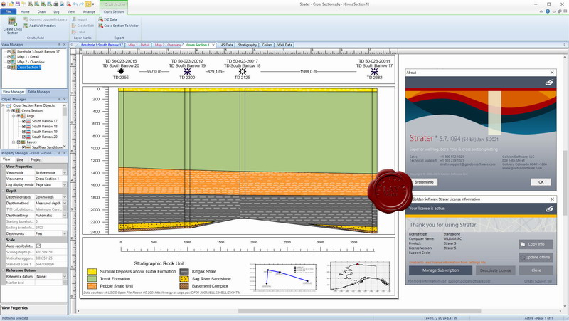 Golden Software Strater