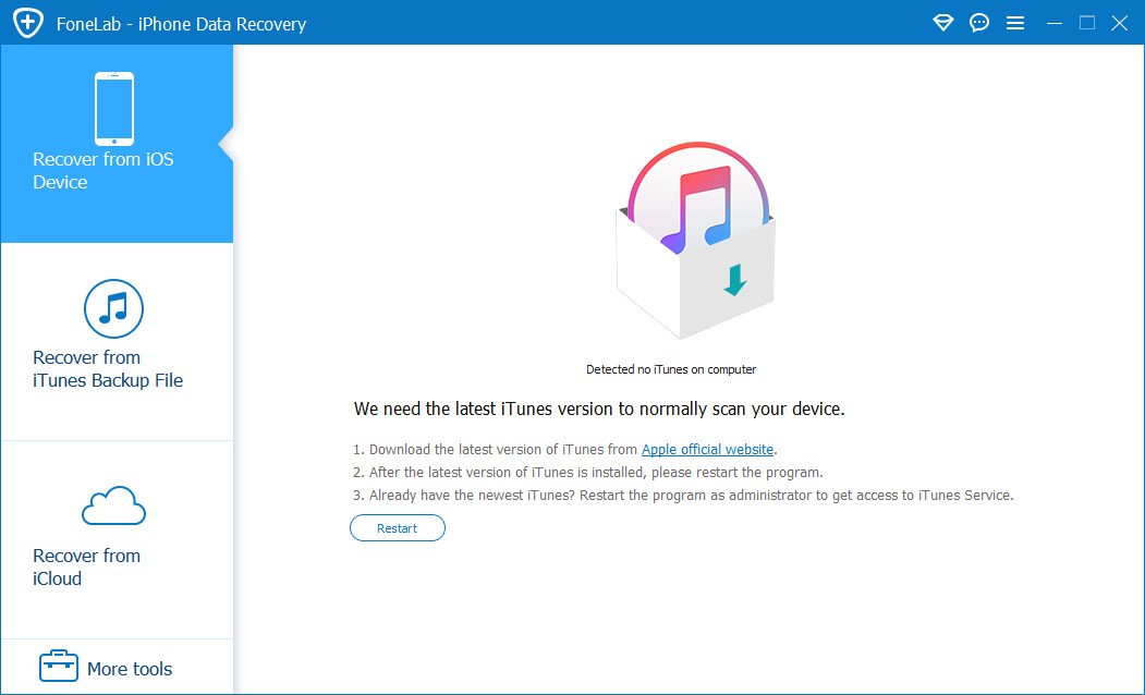 Aiseesoft FoneLab iPhone Data Recovery