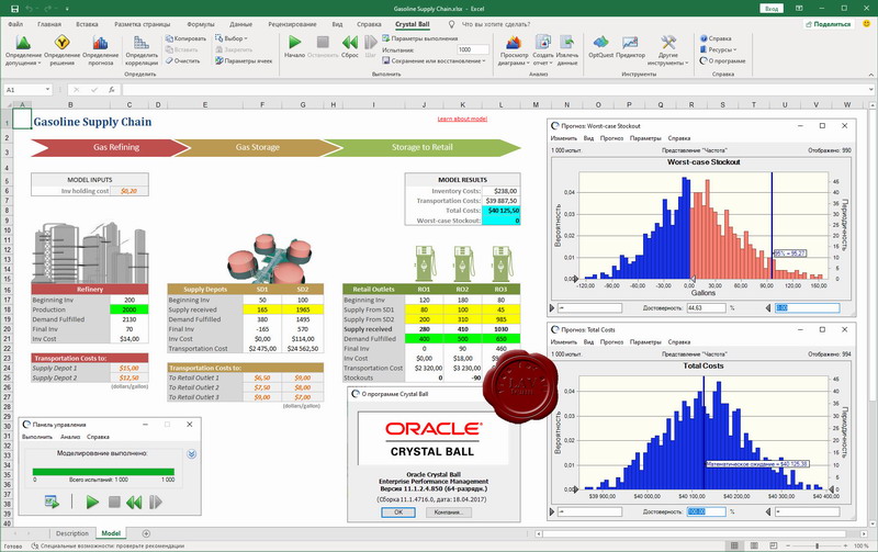 Oracle Crystal Ball v11.1.2.4.850 x32+x64