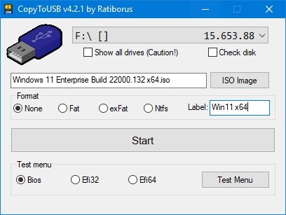 CopyToUSB 4.2.1 CopyToUSB 4.2.1