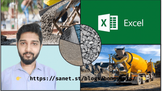 Concrete Mix Design - IS 10262:2019 + Excel CMD Sheet