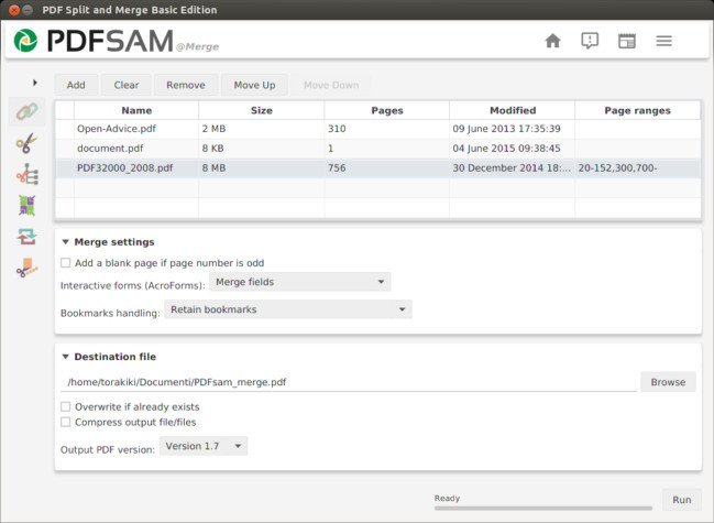 PDFsam -PDF Split and Merge