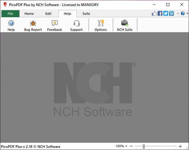 NCH PicoPDF Plus 2.18