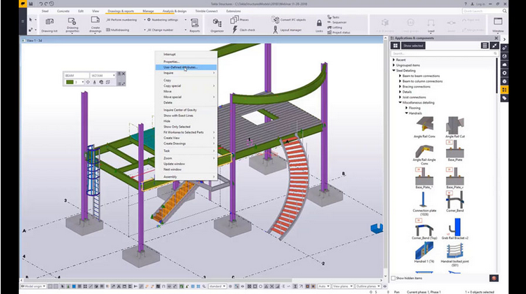 Tekla Structures for Steel and Miscellaneous Detailing