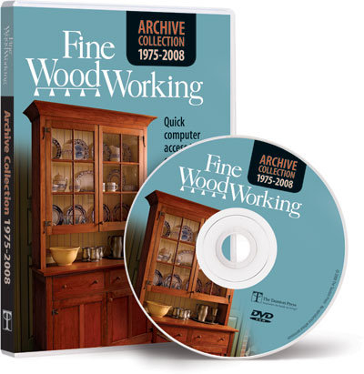 Fine Woodworking 1975-2008 Official Archive DVD