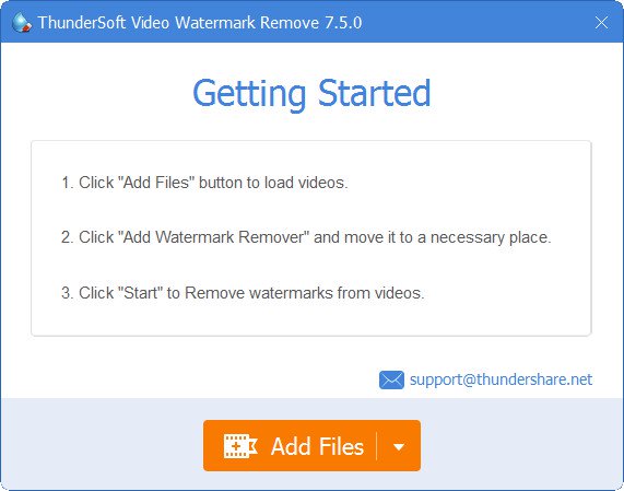 ThunderSoft Video Watermark Remove 7.8.0