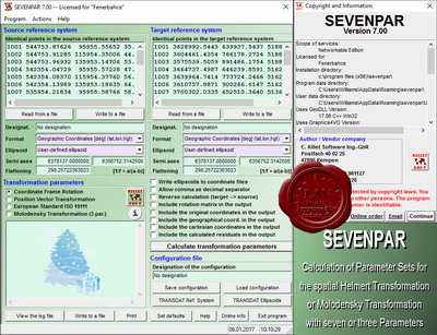 Killetsoft SEVENPAR v7.00