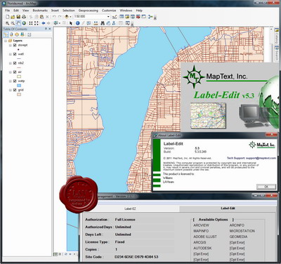 MapText Label Edit v5.3.0.249