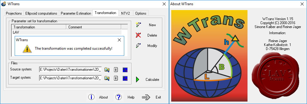 GeoZilla WTrans v1.15 GeoZilla WTrans v1.15