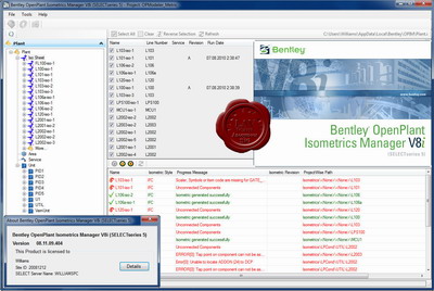 Bentley OpenPlant Isometric Manager V8i SS5 08.11.09.404