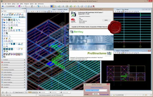 Bentley ProStructures V8i PowerProduct SS7 08.11.11.616