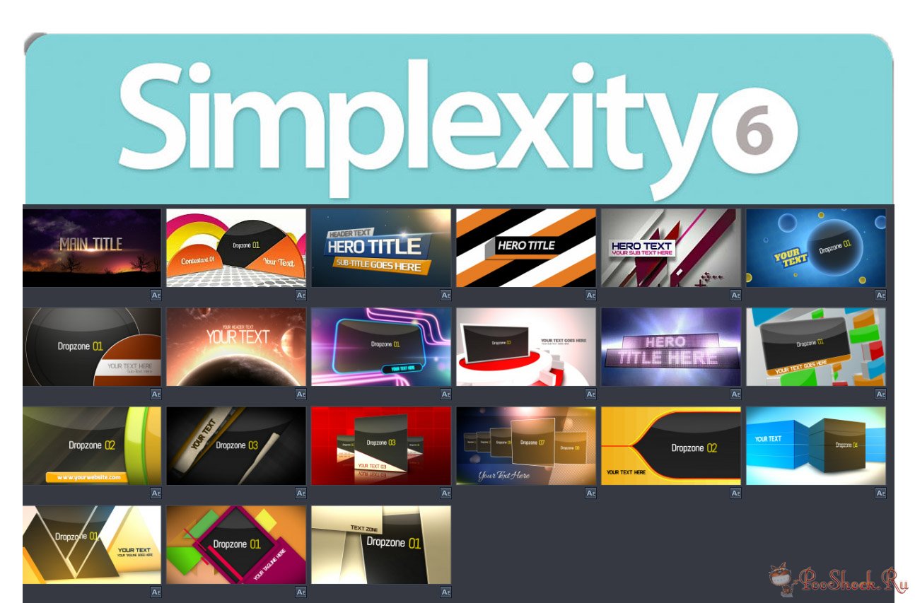 Digital Juice - Simplexity: Collection 6 (AE) .djprojects