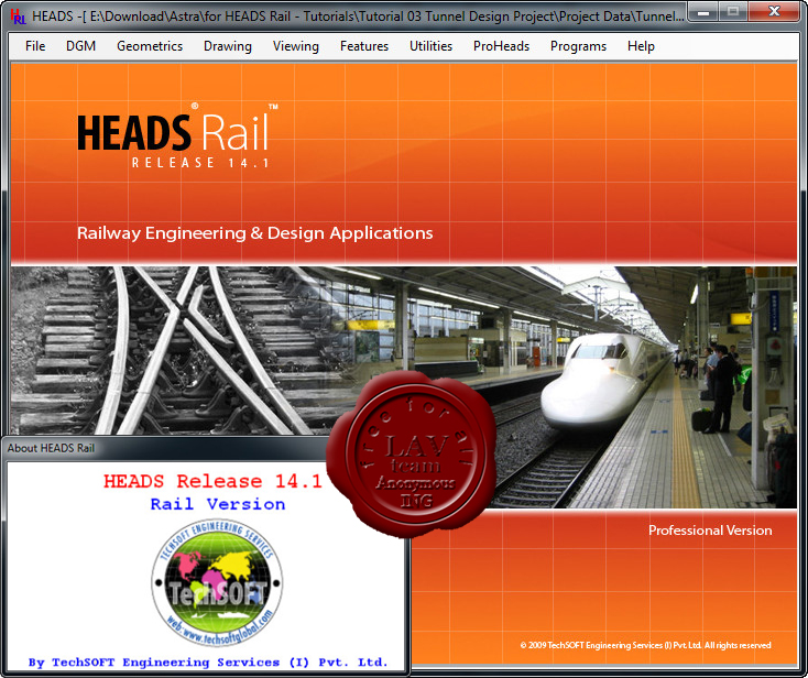 Techsoft HEADS Rail v14.1 x86 x64 + tutorials