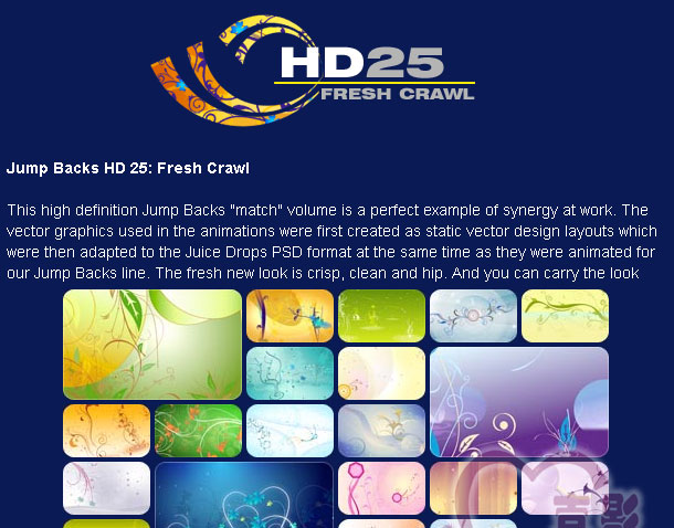 Digital Juice - Jump Backs HD 25: Fresh Crawl