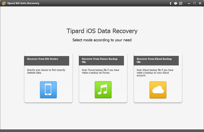 Tipard Studio iOS Data Recovery v8.0.36 for Windows