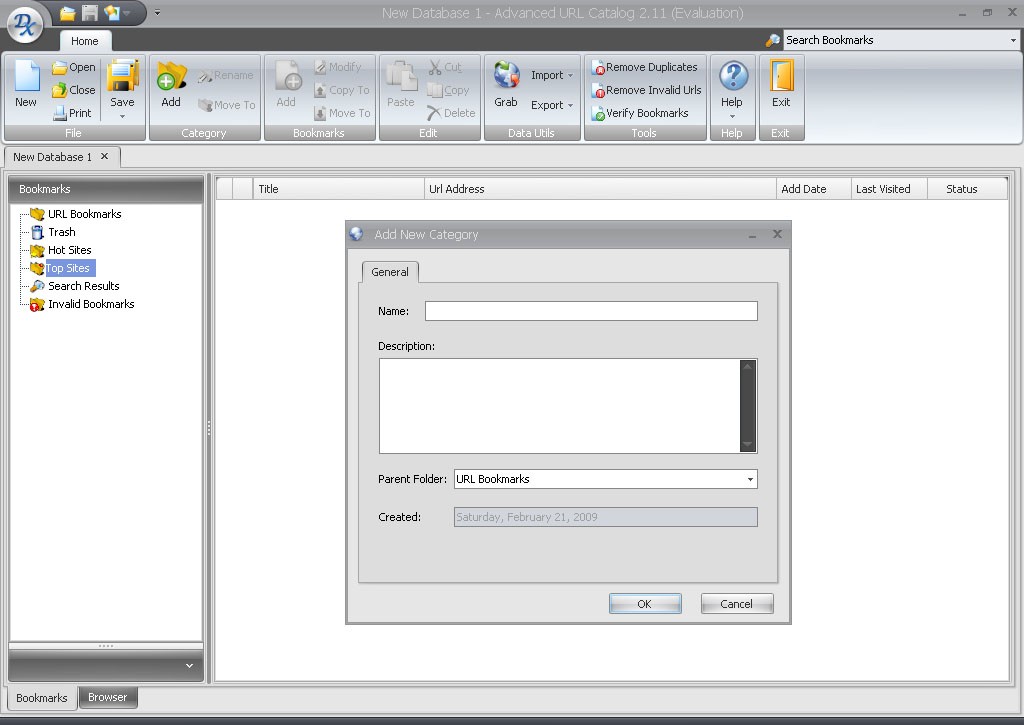 Advanced URL Catalog Advanced URL Catalog