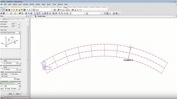 Steel Composite Curved Girder Bridge Design MIDAS