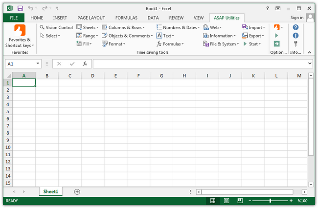 ASAP Utilities for Excel 7.8.1