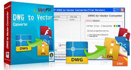 VeryPDF DWG to Vector Converter 2.0