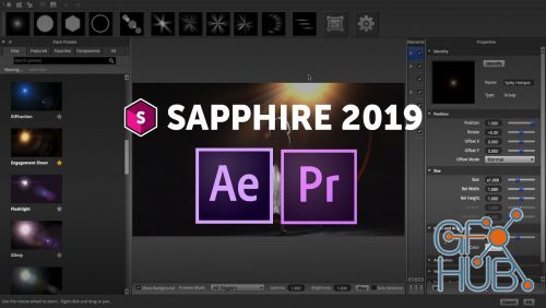 BorisFX Sapphire 2019.0.4 for Adobe for Mac
