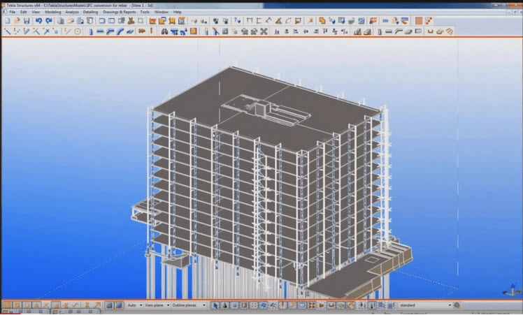 Tekla Structures for reinforced concrete Tutorial