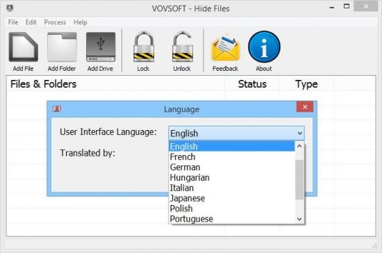 VovSoft Hide Files 6.3 Multilingual