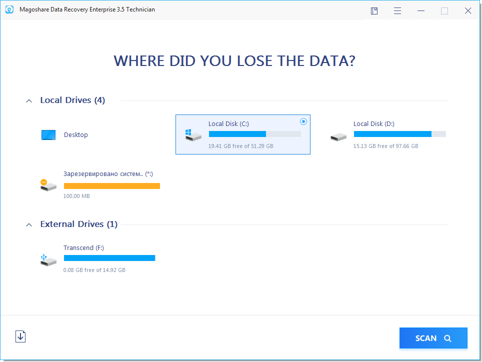 Magoshare Data Recovery Enterprise 4.1 Technician / AdvancedPE