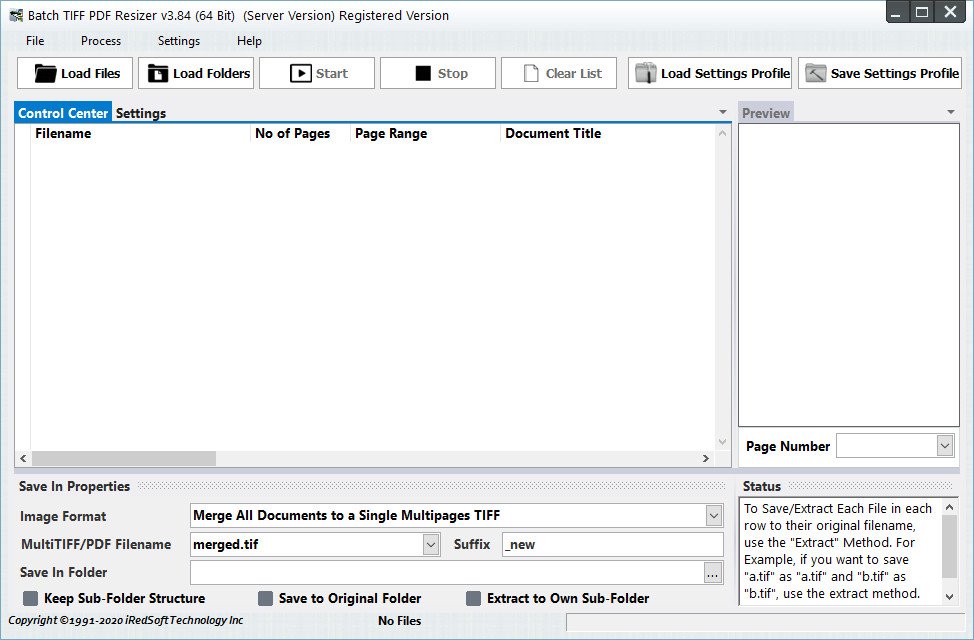 Batch TIFF PDF Resizer 3.84 x64