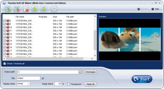 ThunderSoft GIF Maker 3.3.0