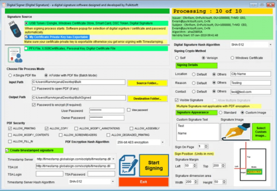 Digital Signer Lite