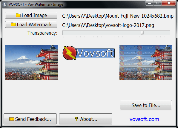 VovSoft Watermark Image 1.6 VovSoft Watermark Image 1.6