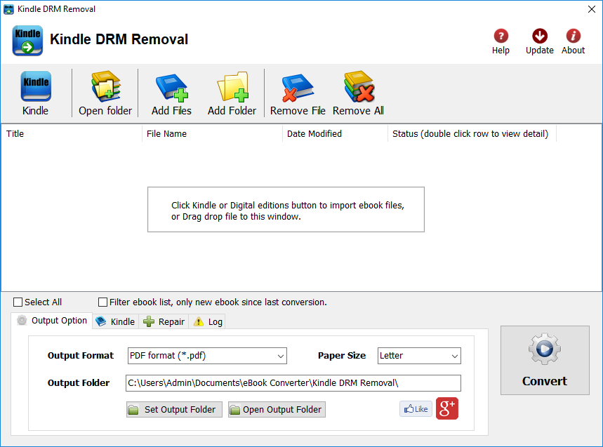 Kindle DRM Removal