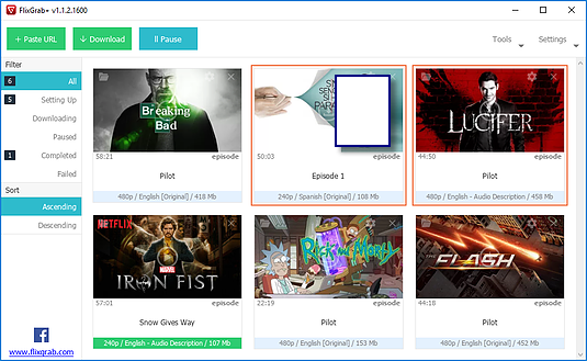 FlixGrab+ 1.6.9.777 Premium FlixGrab+ 1.6.9.777 Premium