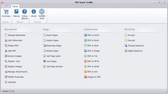 Softrm PDF Super Toolkit 2.2.0