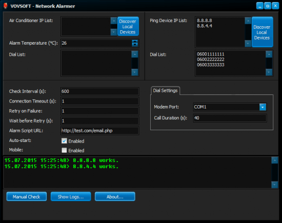 Network Alarmer Network Alarmer