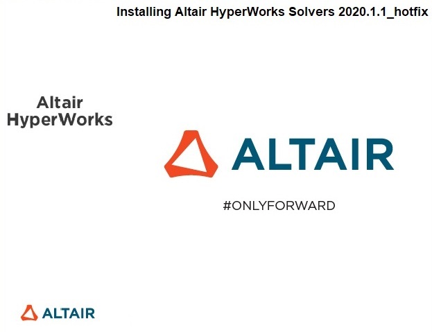 Altair HWSolvers 2020.1.1 HotFix Only Win64