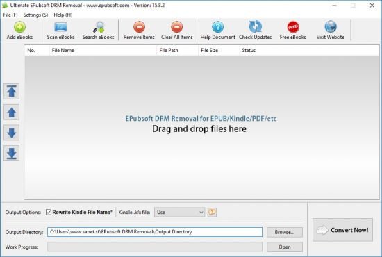 Ultimate EPubsoft DRM Removal 15.8.2