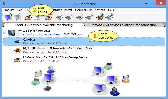USB Redirector 6.10.0.3130