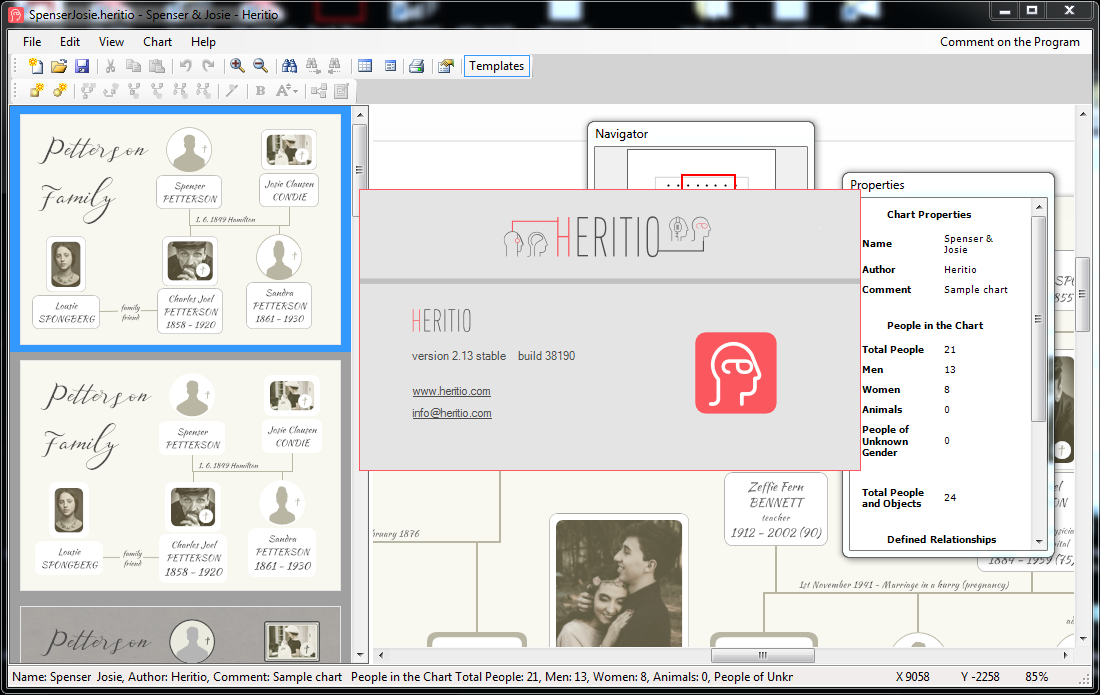 Heritio 2.16 Multilingual Heritio 2.16 Multilingual