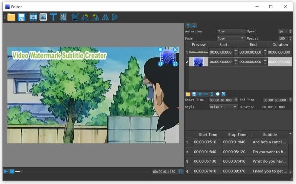 Video Watermark Subtitle Creator 4.0