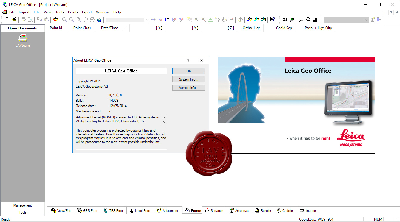 Leica GEO Office v8.4.0.0.14023 Leica GEO Office v8.4.0.0.14023